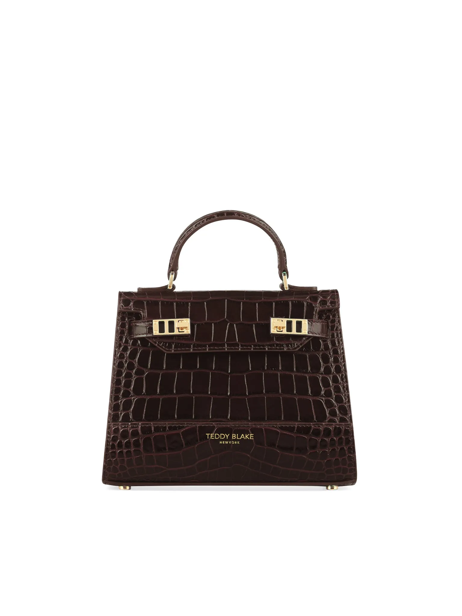 Kim Croco 9" - Dark Brown