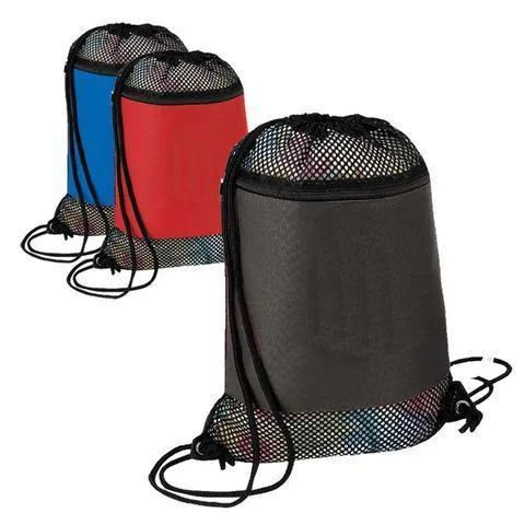 Large Nylon Mesh Drawstring Bag