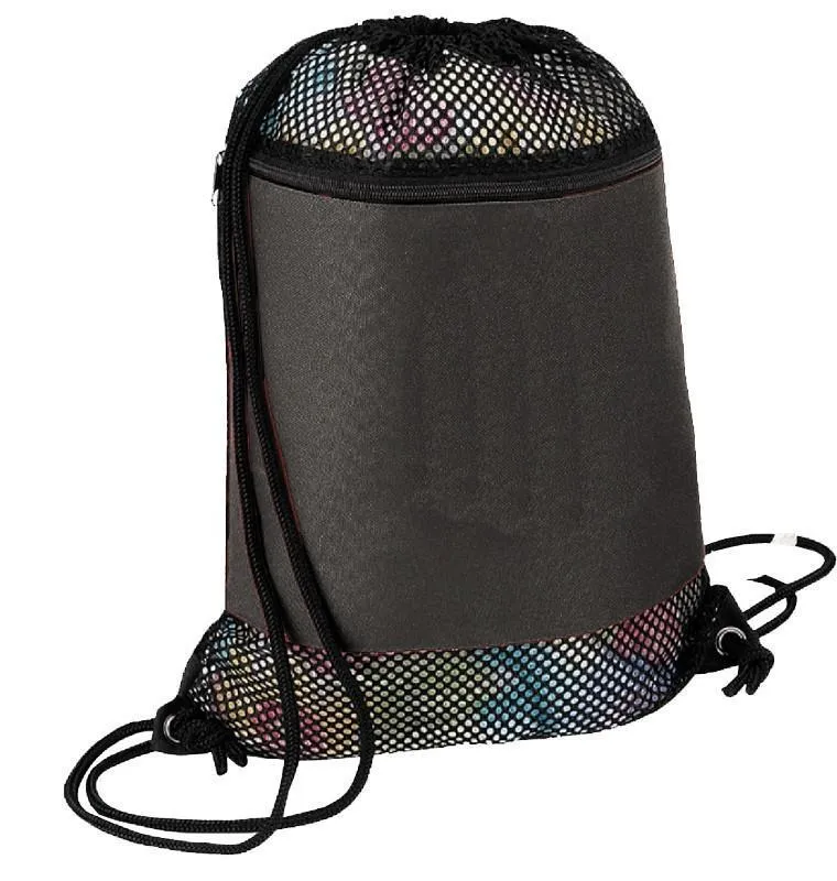 Large Nylon Mesh Drawstring Bag