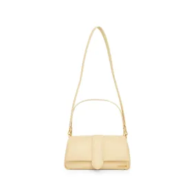 Le Bambimou Leather Bag in Ivory