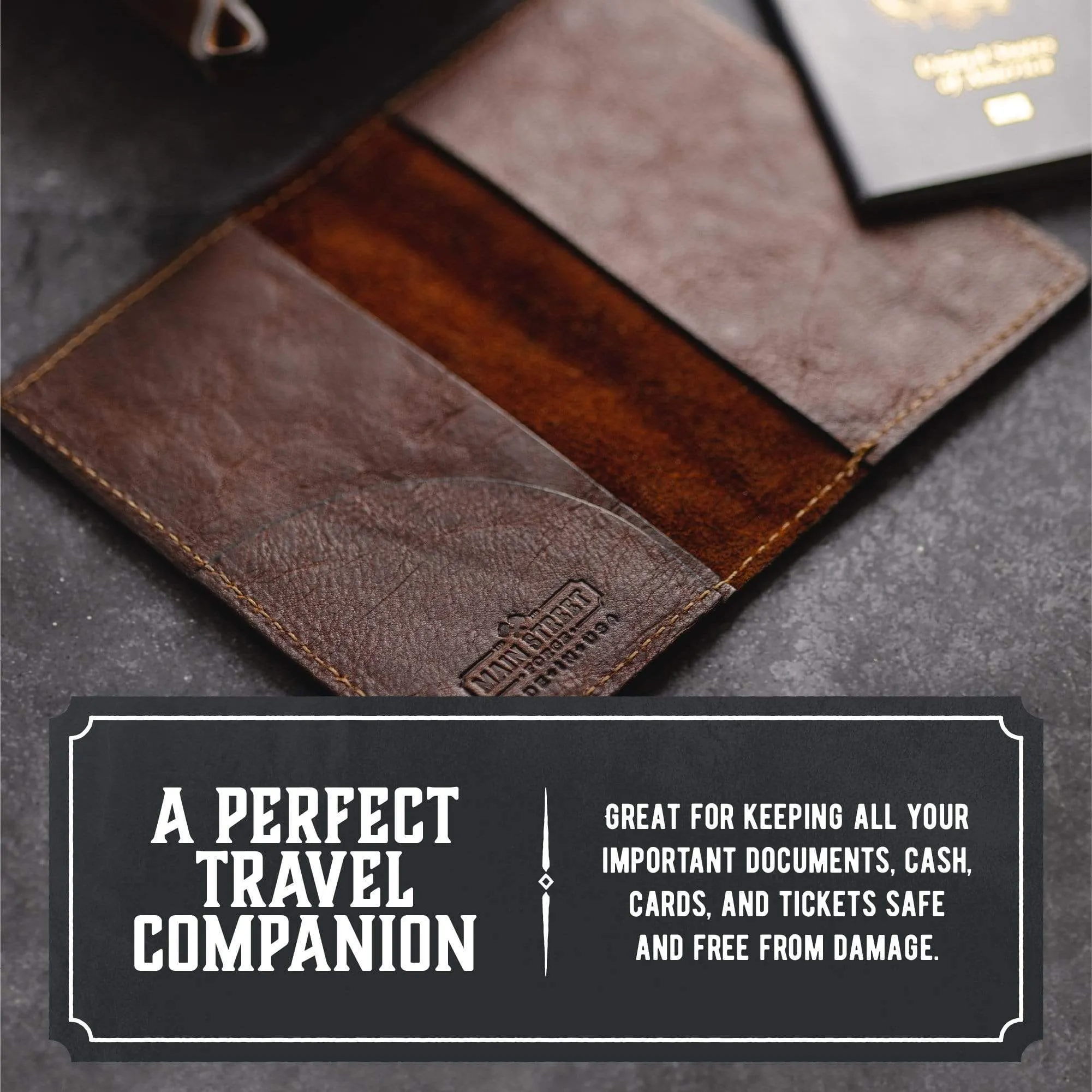 Leather Passport Holder / Field Notes Cover