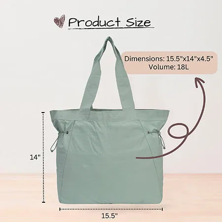 Light Green NGIL Shopper Tote Bag