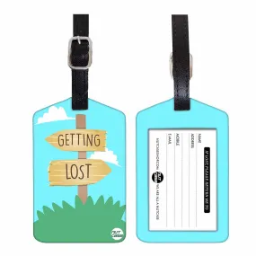 Luggage Tags Set Of 2 -  GETTING LOST