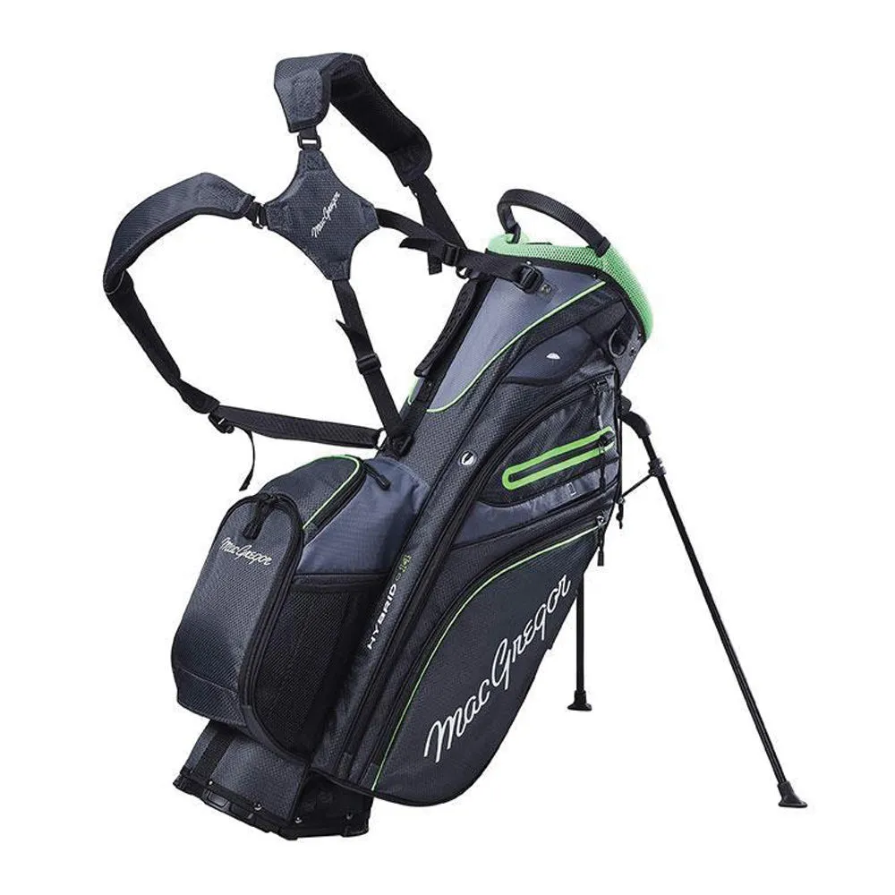 MacGregor Hybrid 14 Golf Bag - Charcoal