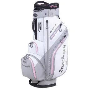 MacGregor Ladies 15-Series Water Resistant 10" Cart Bag - White/Orchid