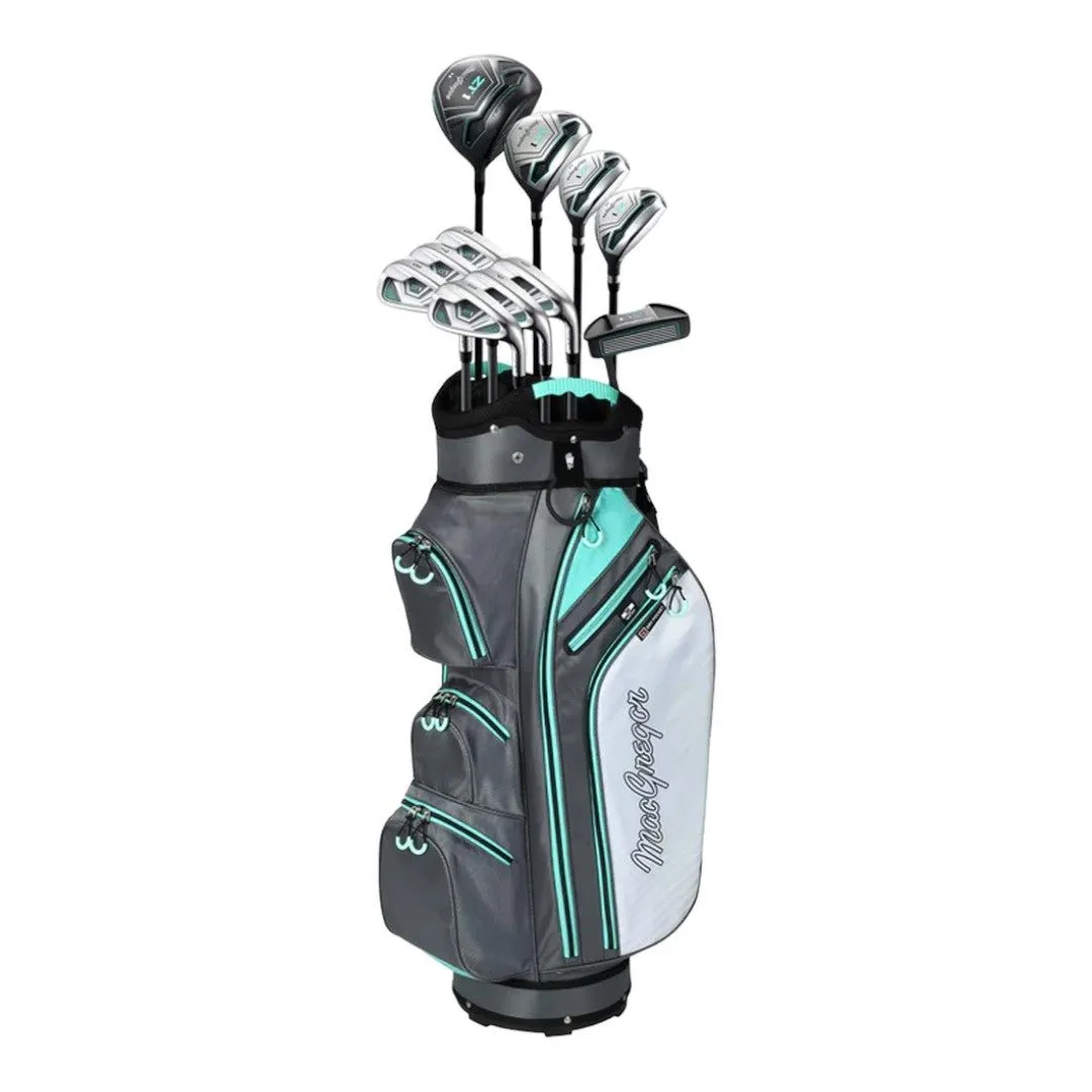 MacGregor Ladies ZT1 Steel 12 Piece Golf Package Set MACSET118