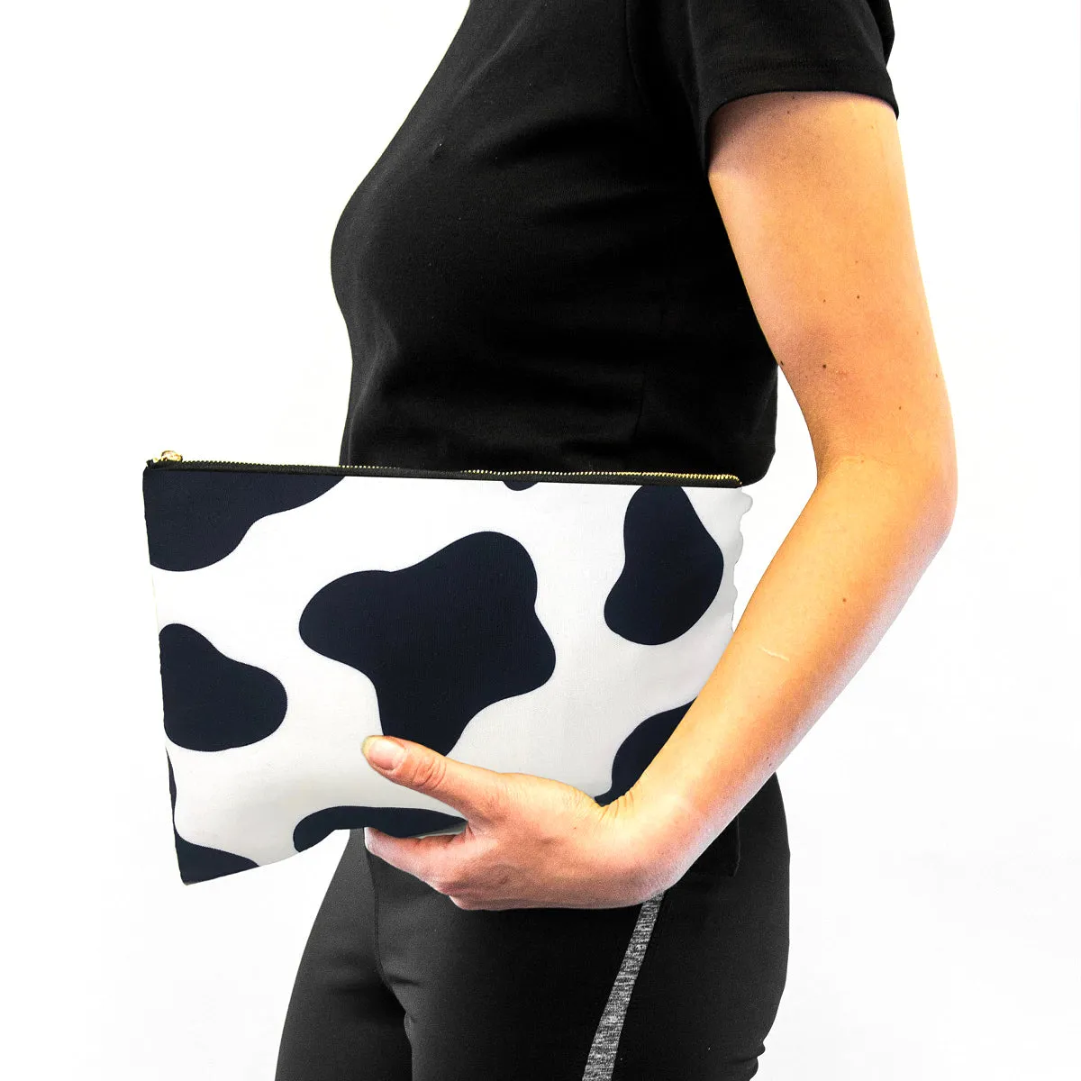 Makeup & Beauty Accessories Bag - Cow Print