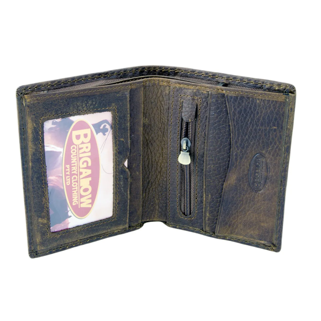 Men's Leather Bi-Fold Campdrafter Wallet