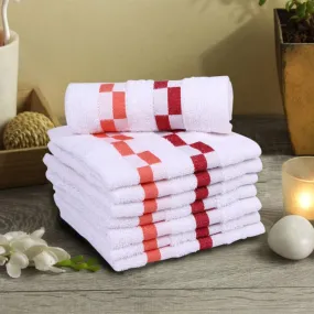 Merriya Face Towel (White) - Set Of Eight