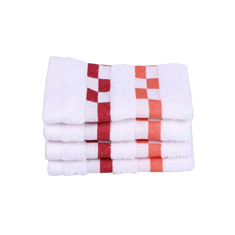 Merriya Face Towel (White) - Set Of Four