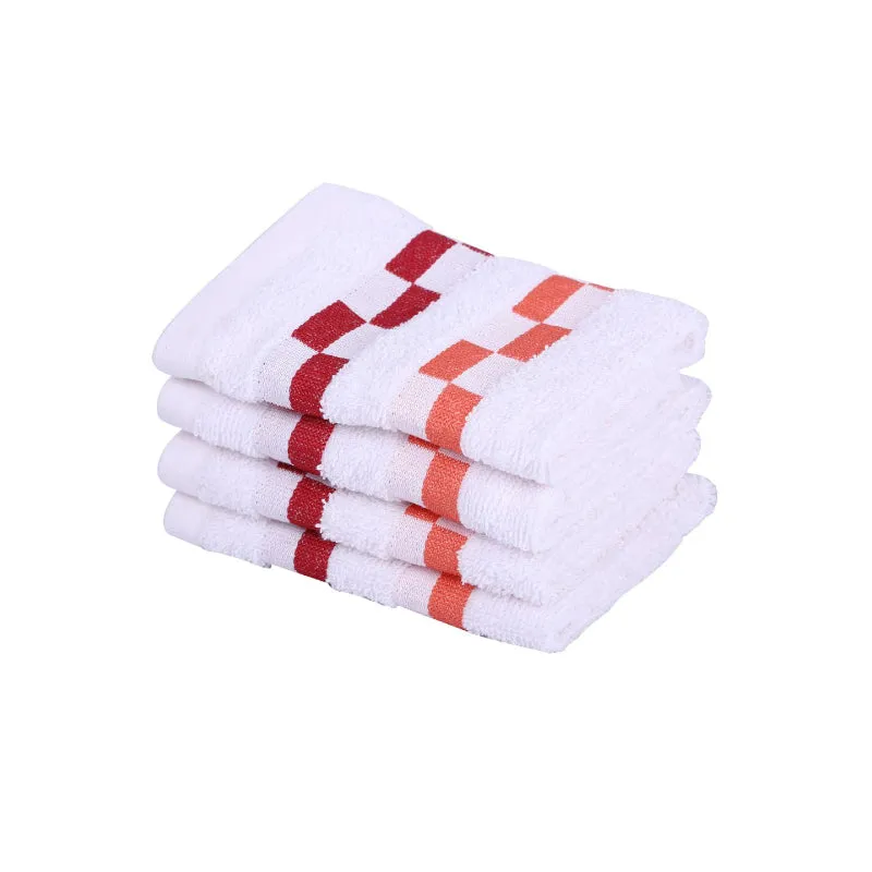 Merriya Face Towel (White) - Set Of Four