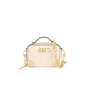 Michael Kors Estelle Micro Pebbled Leather Crossbody Bag