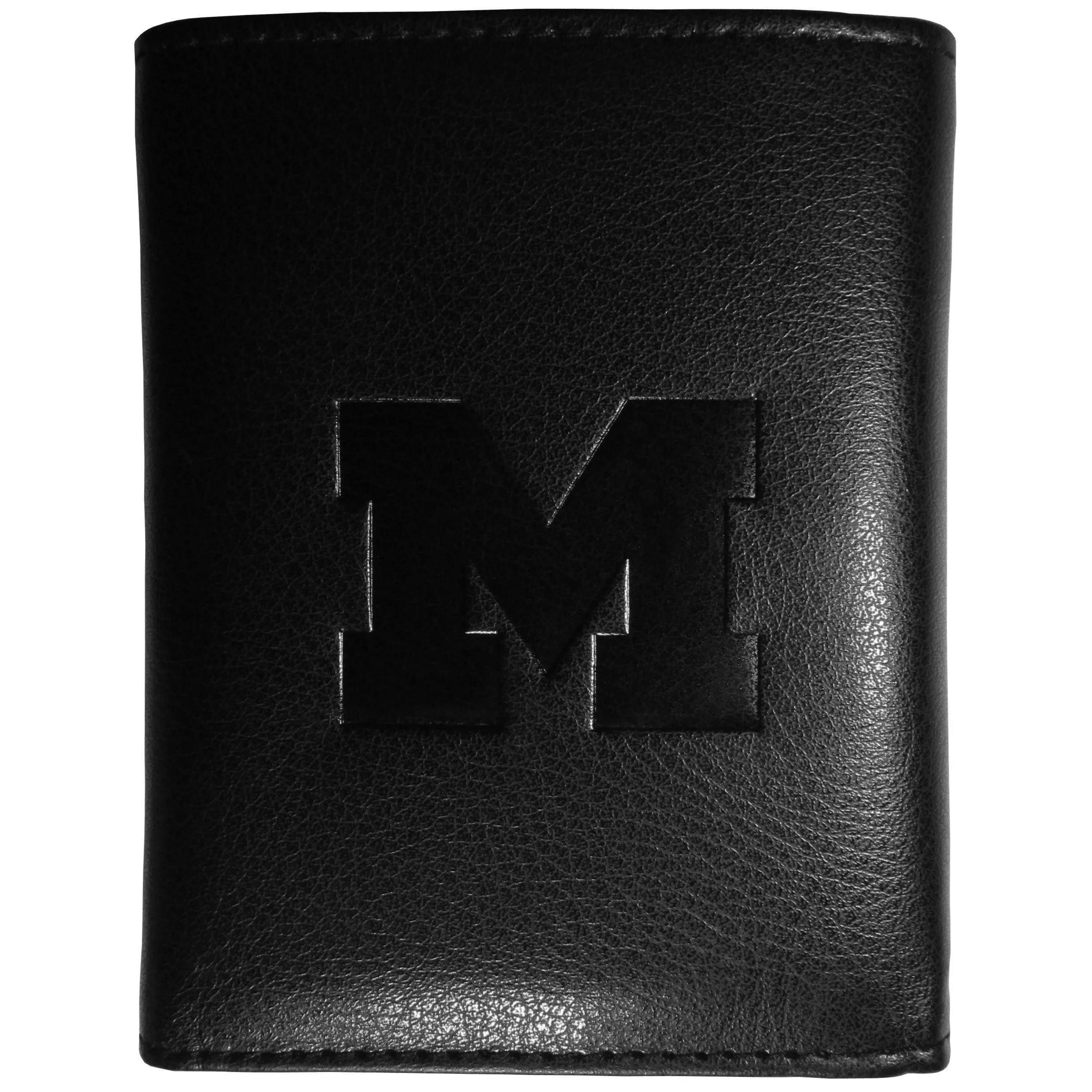 Michigan Wolverines Embossed Tri-fold Wallet