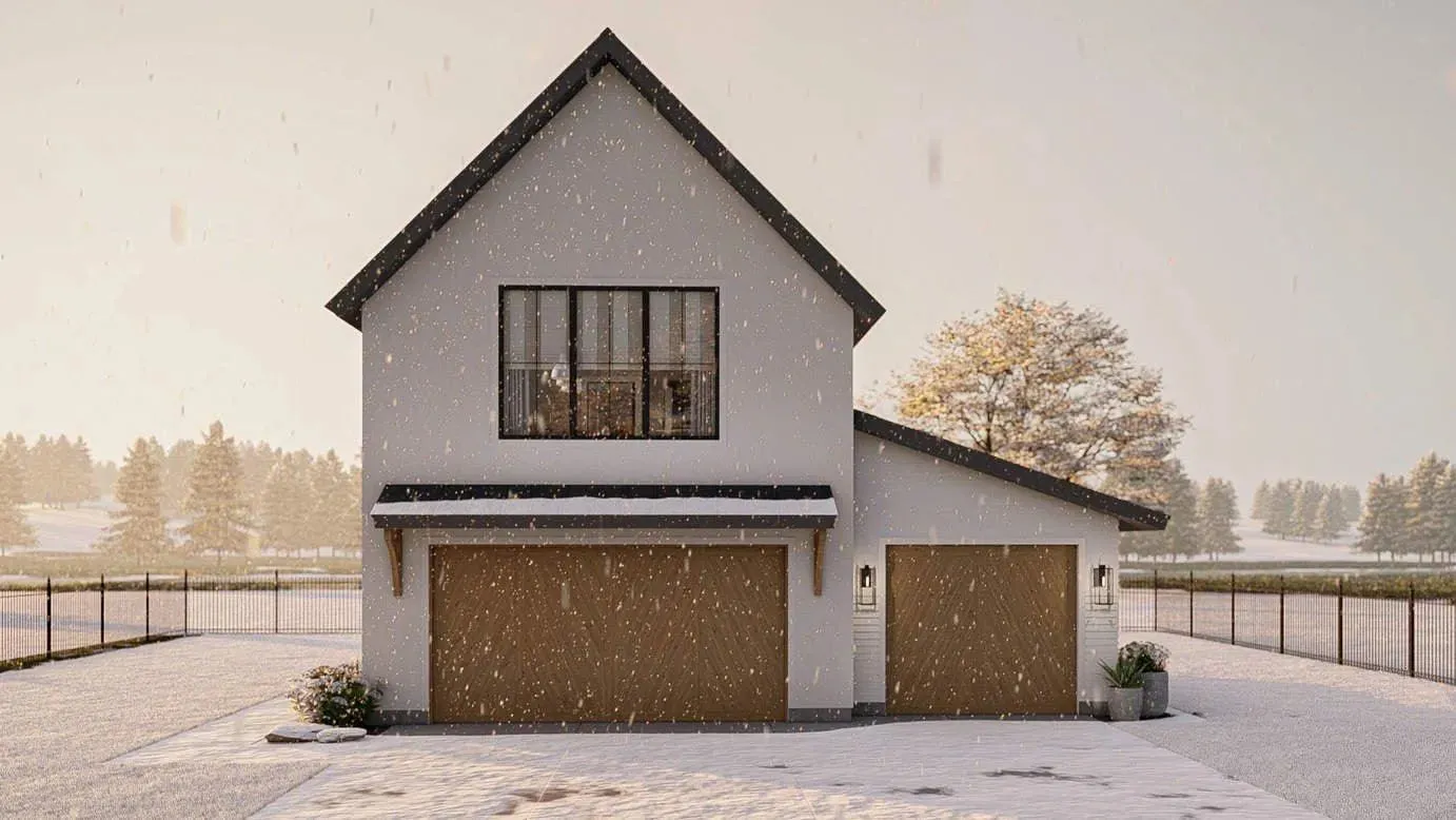 Modern Farmhouse Carriage House with Spacious Living Area