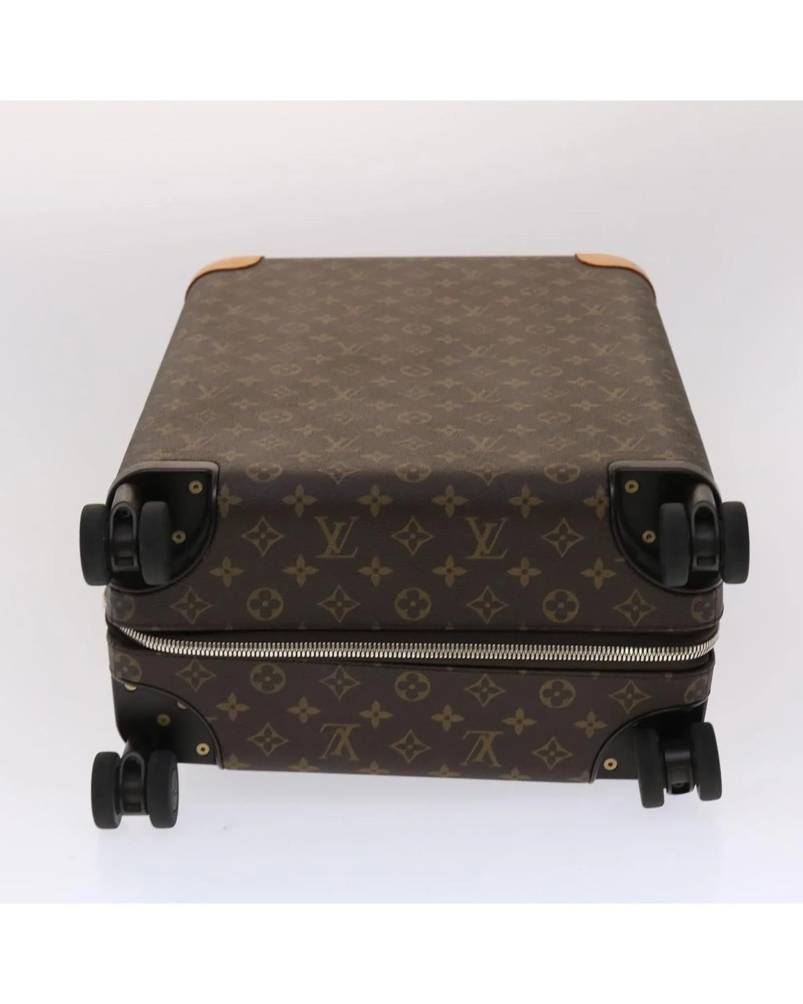 Monogram Canvas Suitcase with Name Tag - B Rank