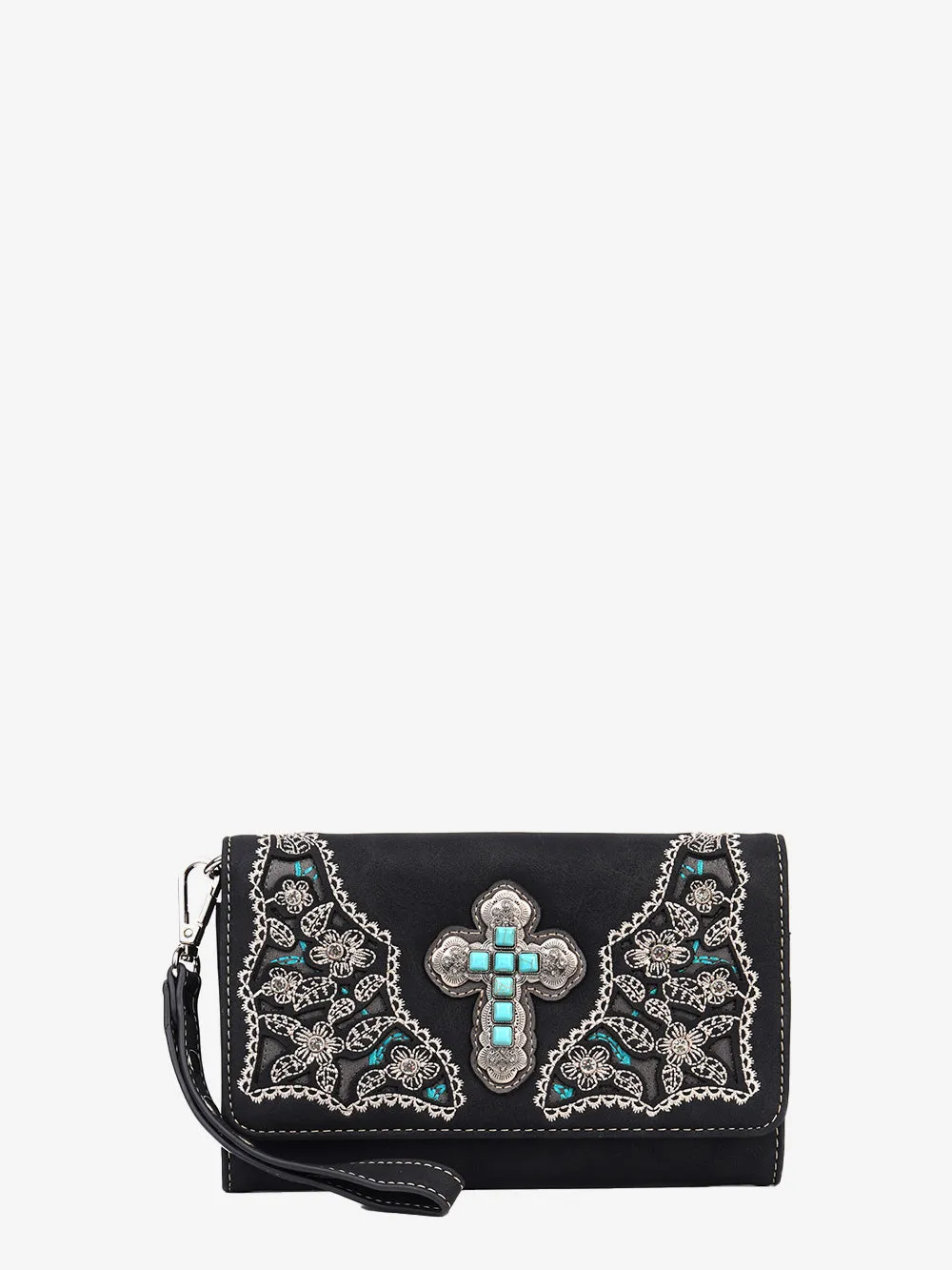 Montana West Spiritual Collection Crossbody Wallet