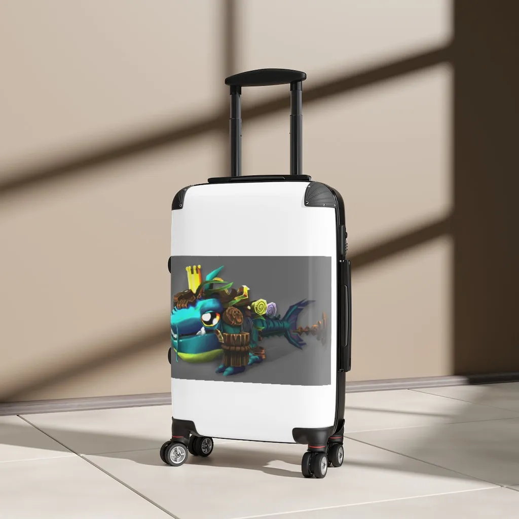 Nibbler's the Misfit Shark Cabin Suitcase