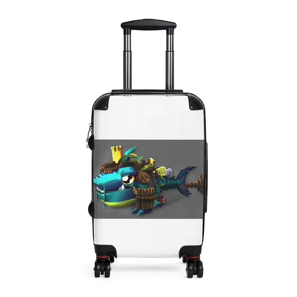 Nibbler's the Misfit Shark Cabin Suitcase