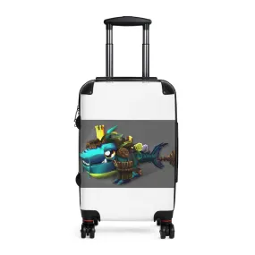 Nibbler's the Misfit Shark Cabin Suitcase