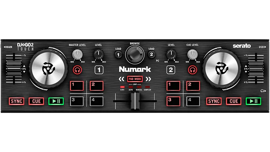 Numark DJ2GO2 Touch Pocket DJ Controller