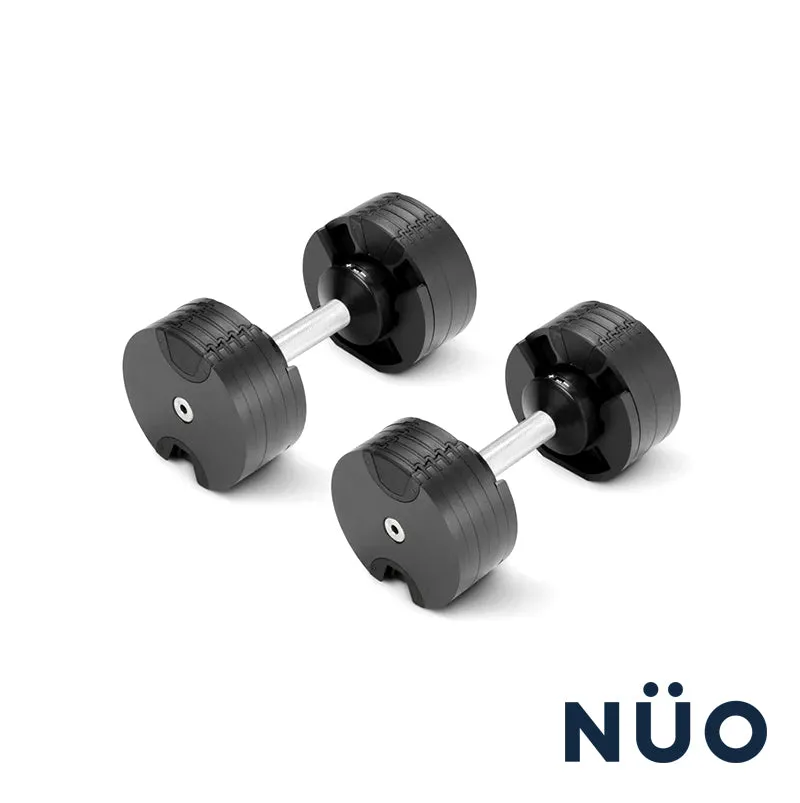 Nuobell 20kg Adjustable Dumbbell with Rack Non Slip Pair Dumbbells