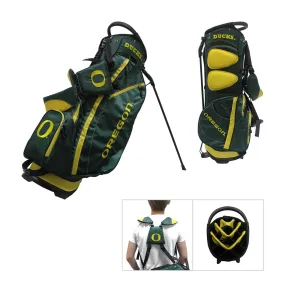 Oregon Ducks Team Golf Fairway Lightweight 14-Way Top Golf Club Stand Bag