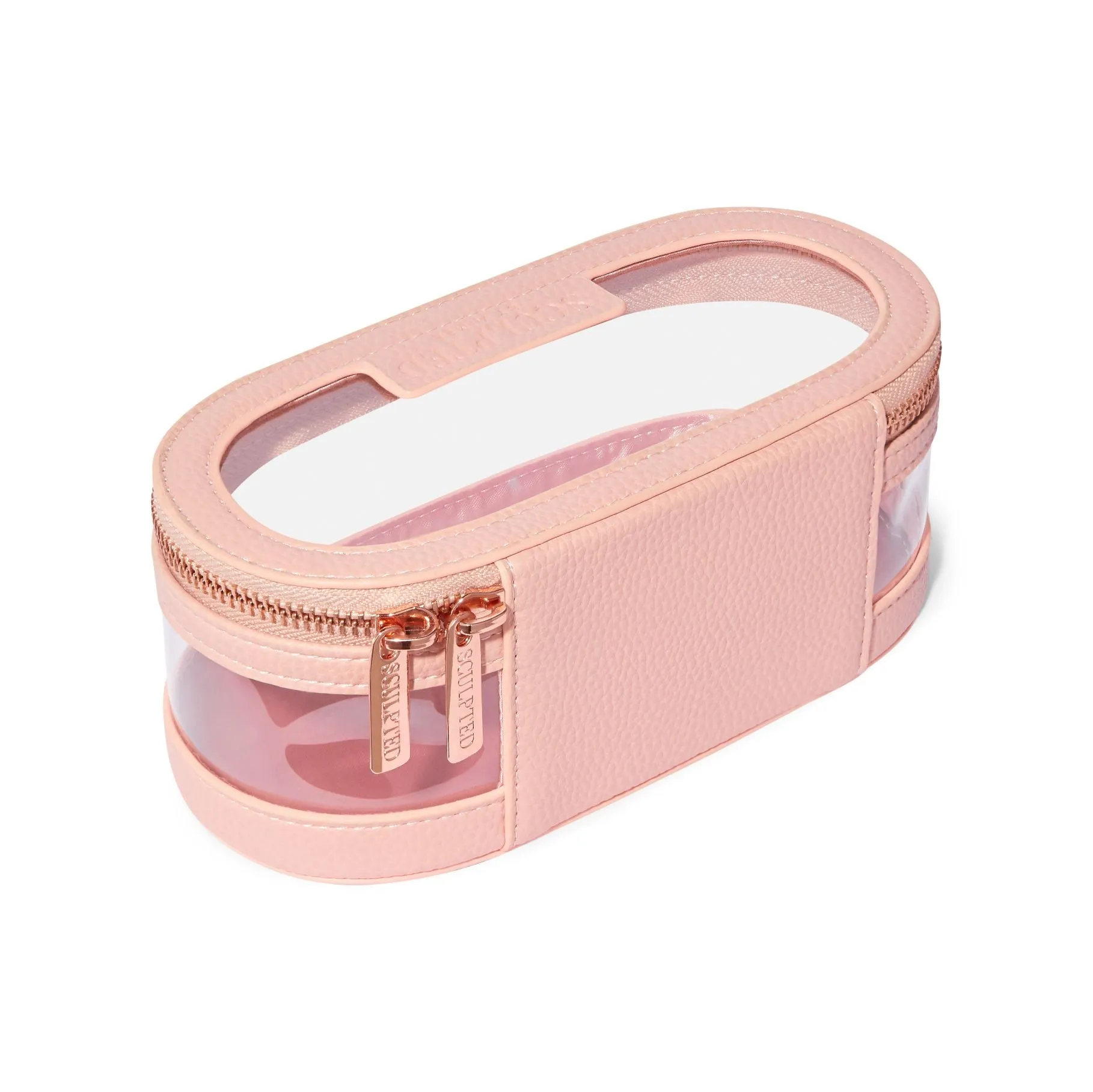 Oval Travel Makeup Bag