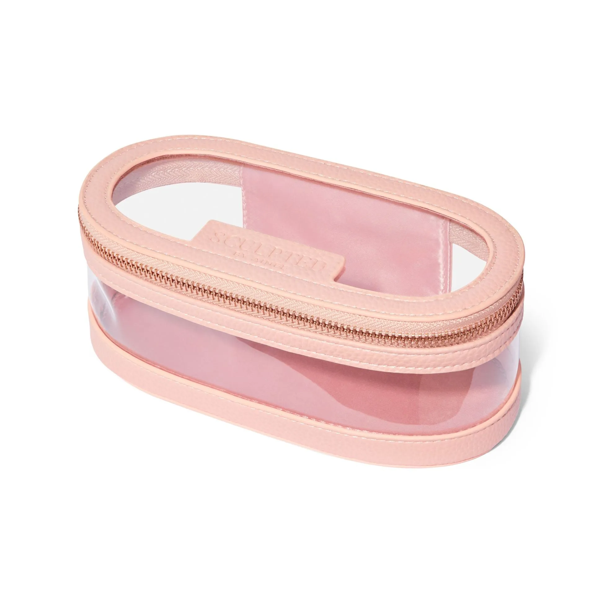 Oval Travel Makeup Bag