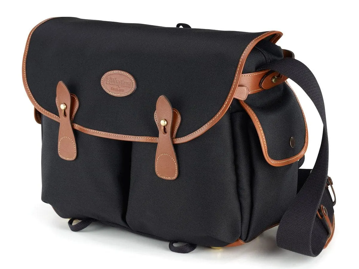 Packington Camera Bag - Black Canvas / Tan Leather