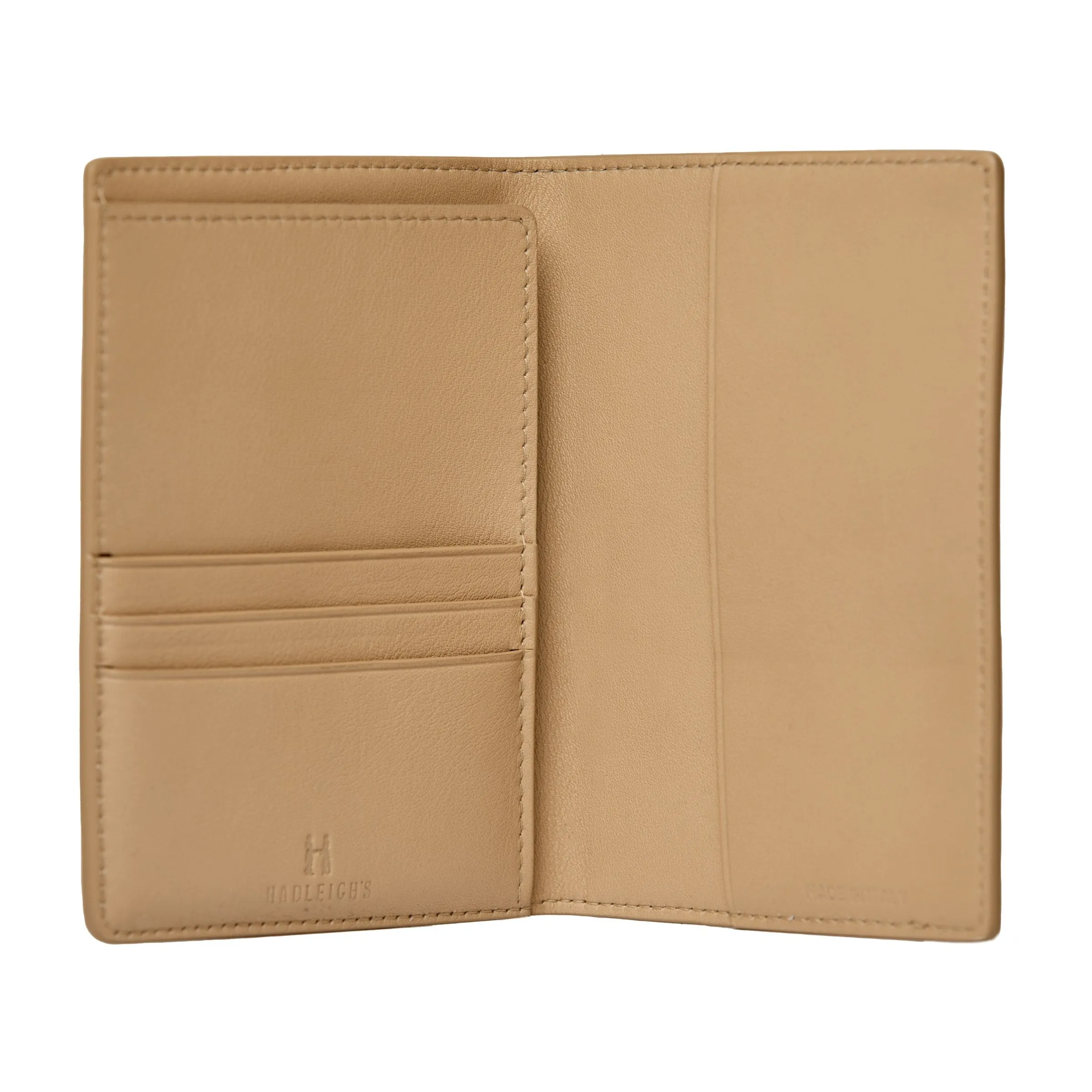 Passport Holder in Tan