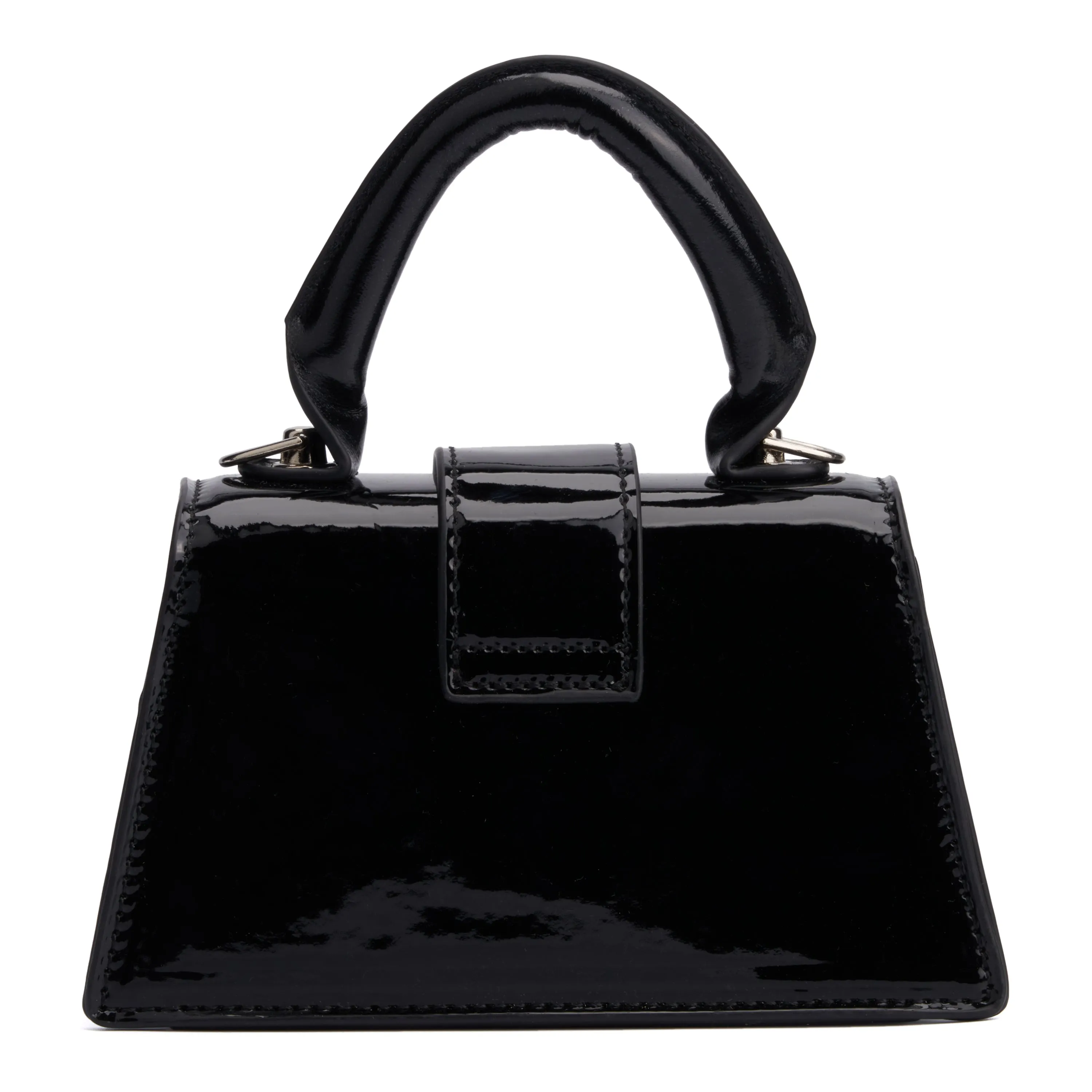 Patent Top-Handle Bag