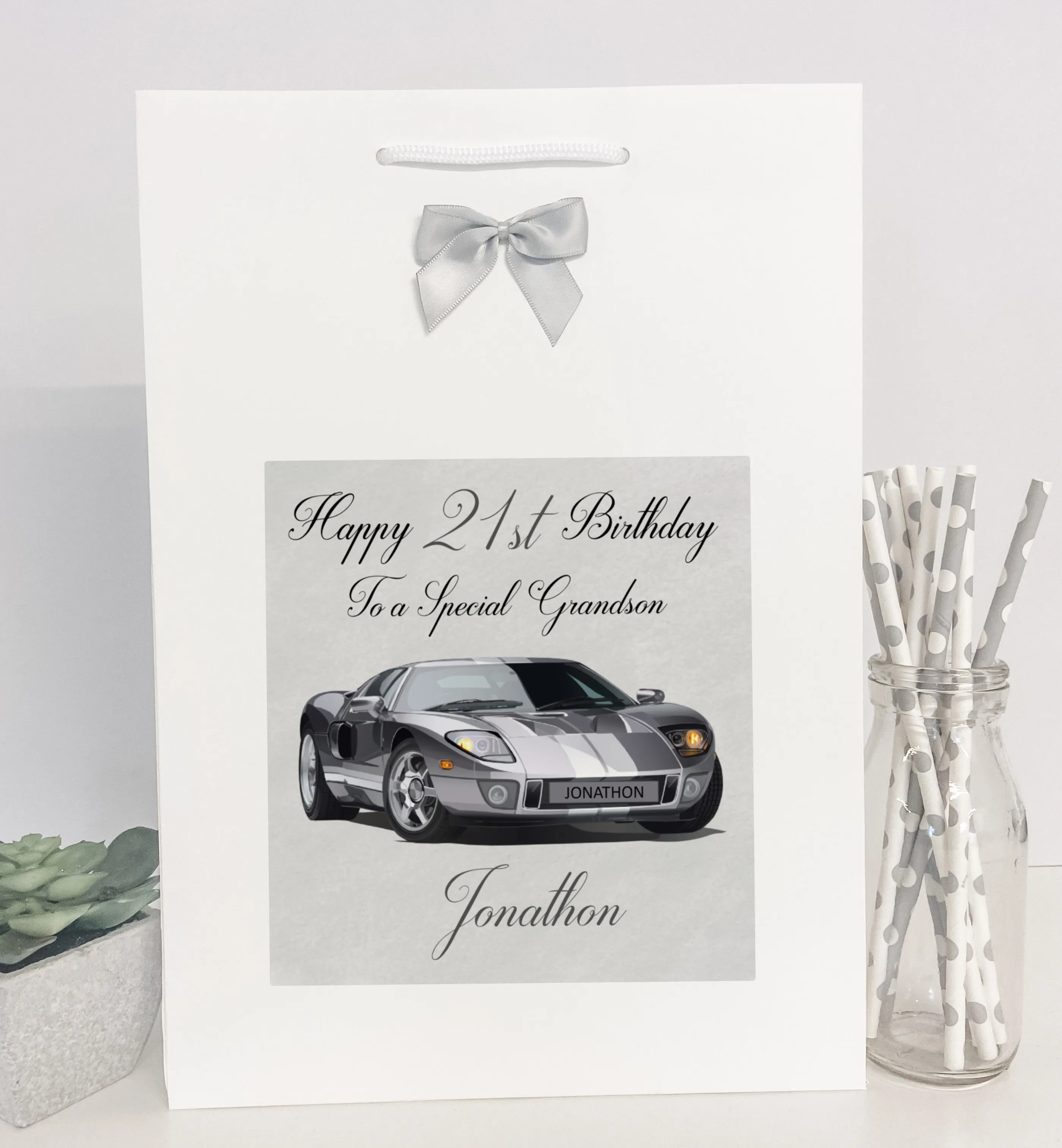 Personalised Birthday Card Sports Car