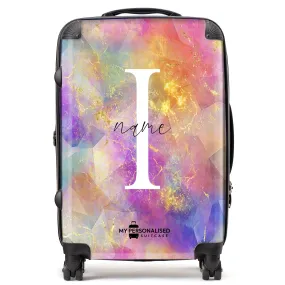 Personalised Opal Pattern Suitcase - 5