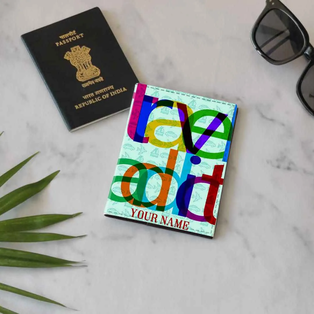 Personalised Passport Cover and Baggage Tag Combo - Travel Addit