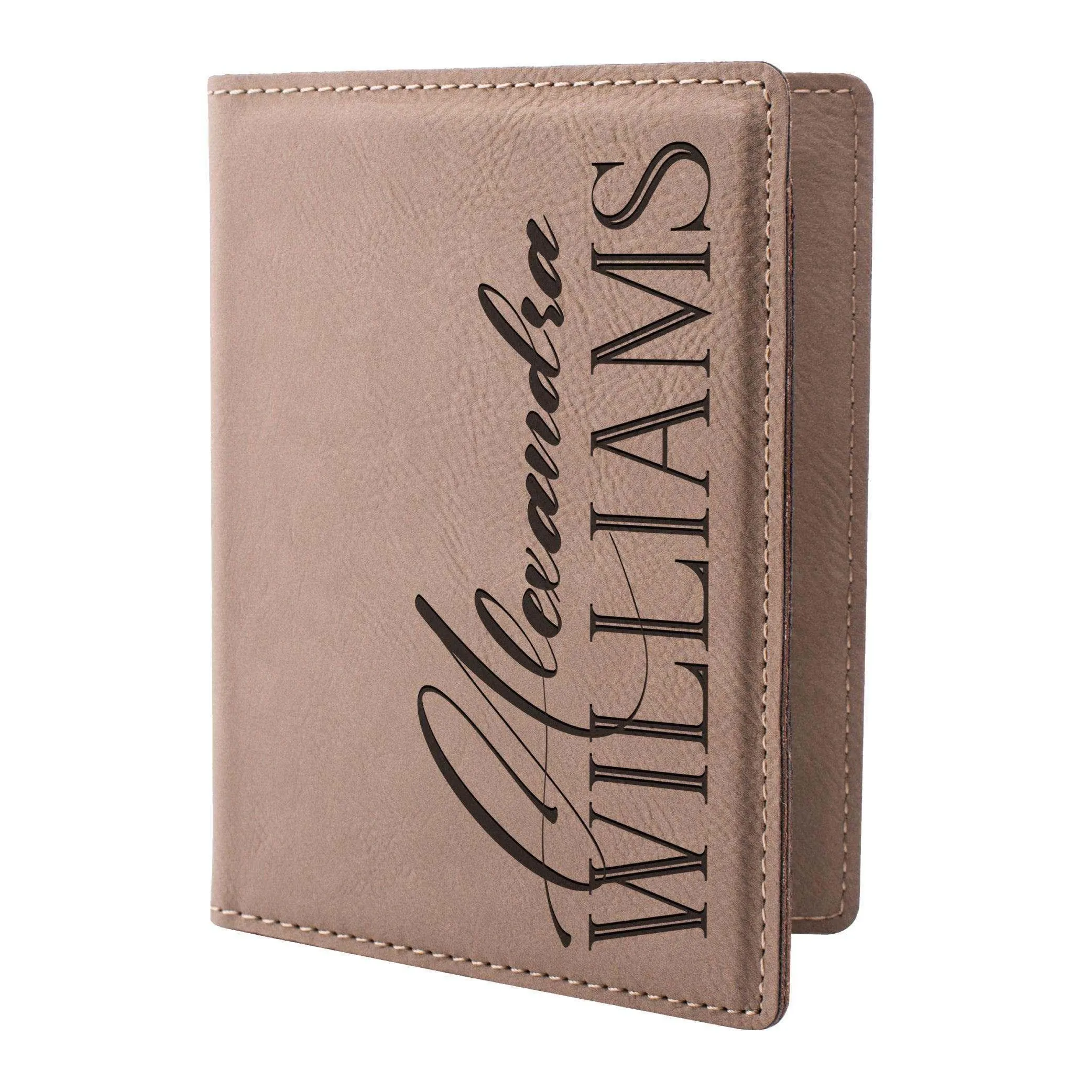 Personalized Passport Holder - Custom Leather Passsport - Traveler Gifts