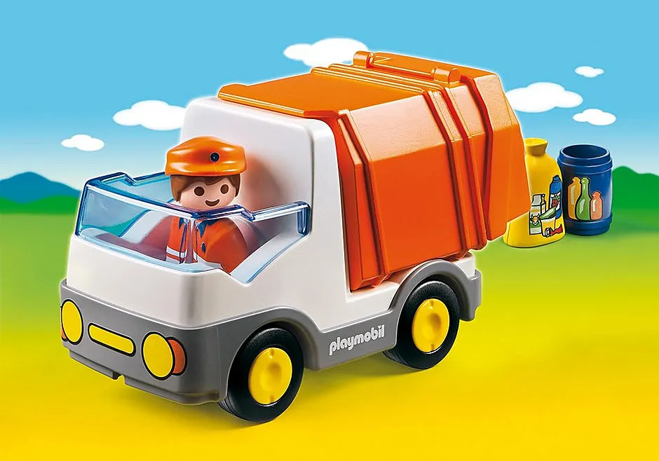 Playmobil 6774 Playmobil 1-2-3 Recycling Truck