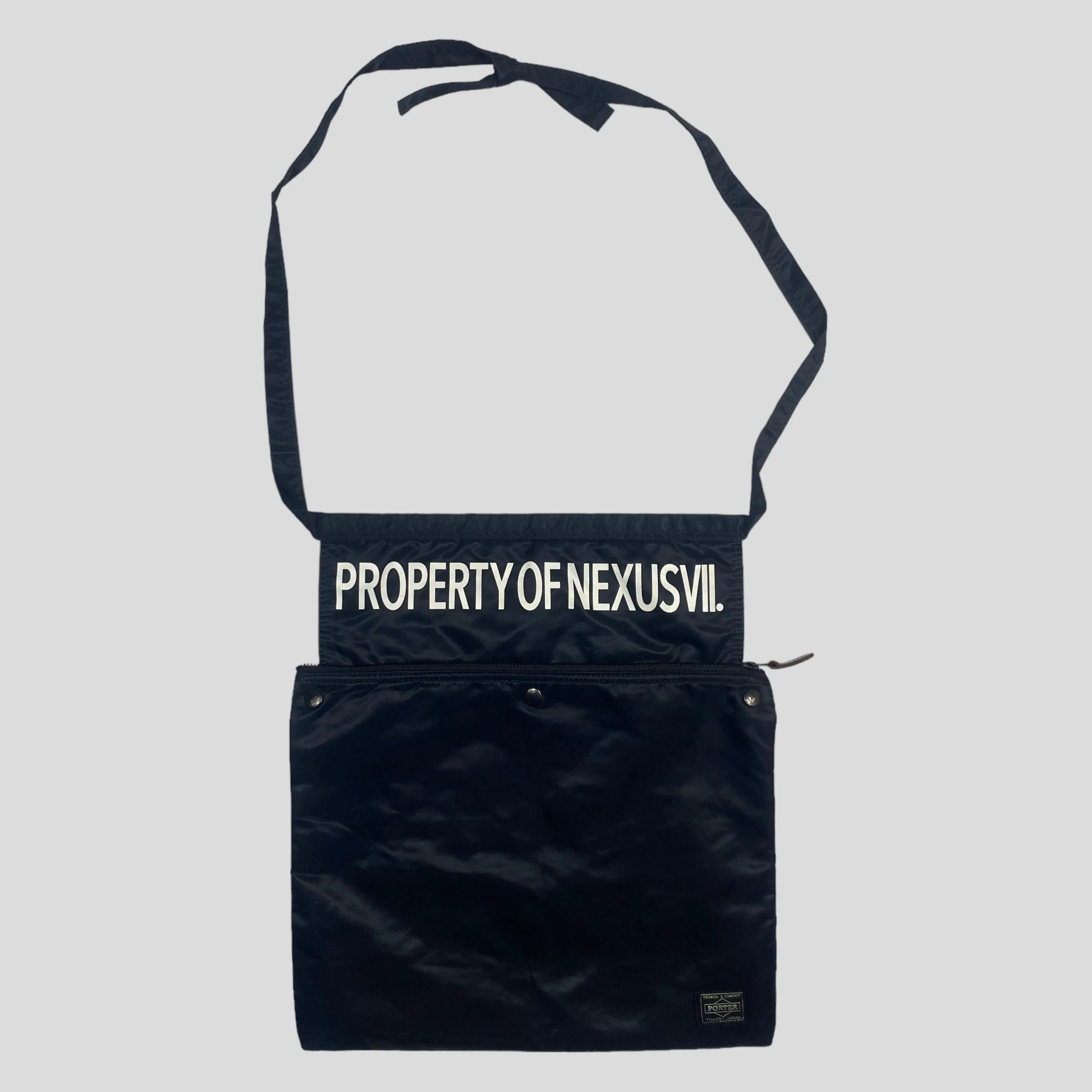 Porter x Nexus VII Packable Nylon Bag - Black