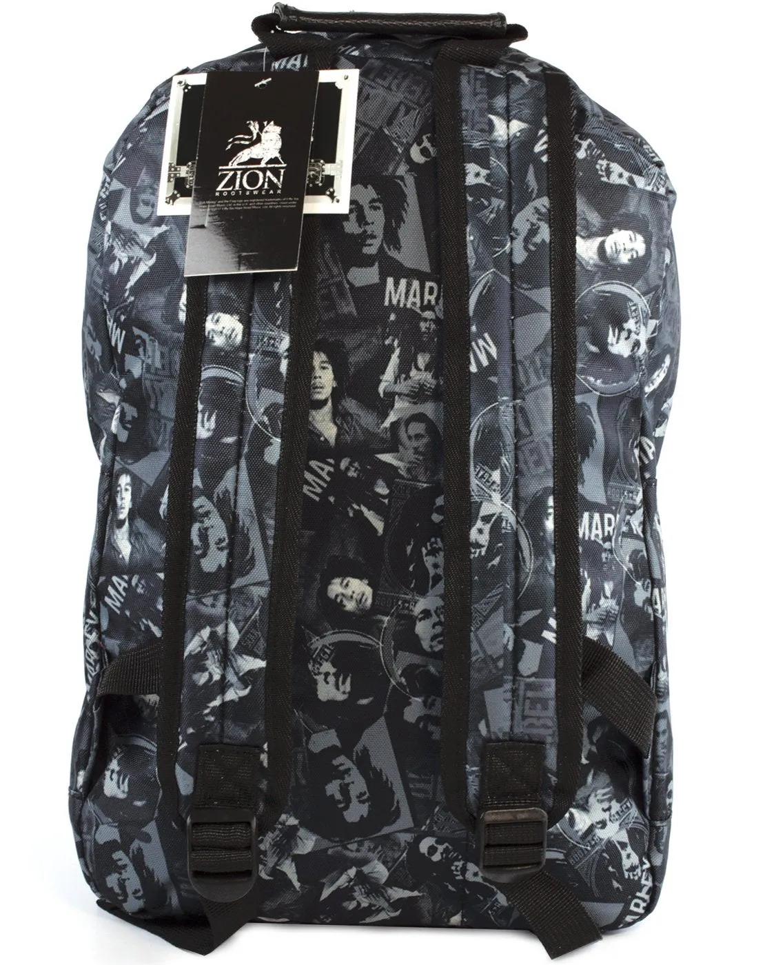 Rock Sax Bob Marley Collage Backpack