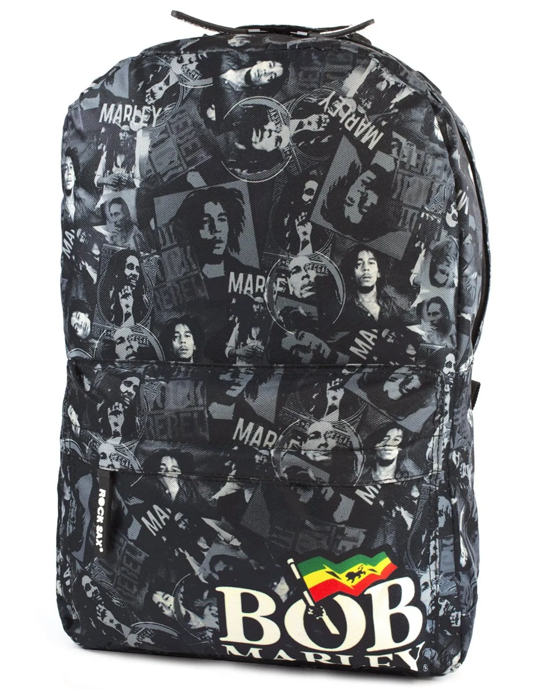 Rock Sax Bob Marley Collage Backpack