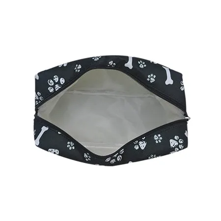 Round Of a Paws NGIL Large Cosmetic Travel Pouch