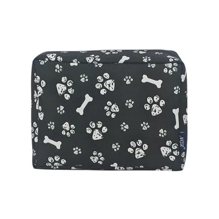 Round Of a Paws NGIL Large Cosmetic Travel Pouch