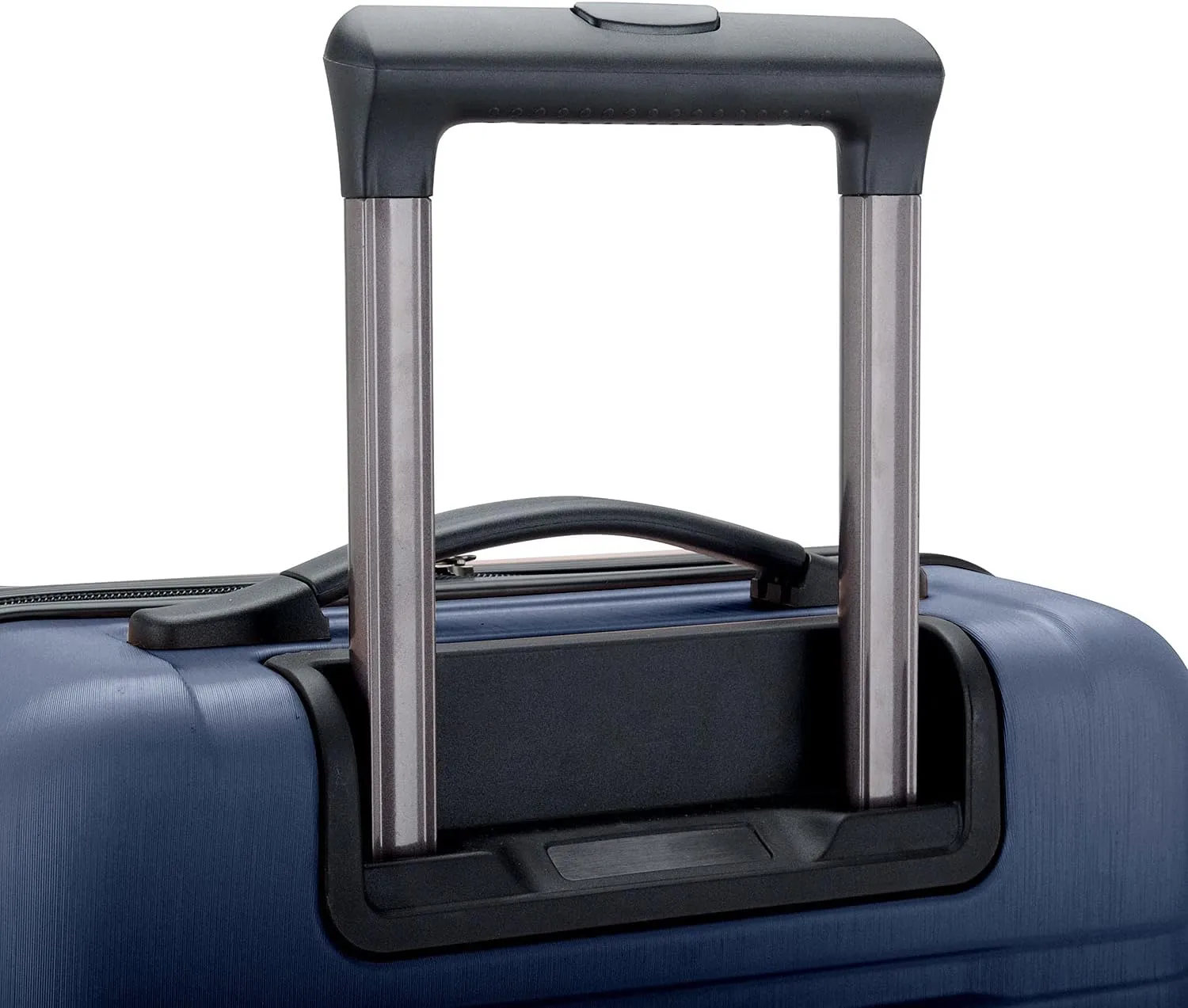 Rugged 30 Inch Hardside Top Handle Navy Blue Spinner Luggage Suitcase