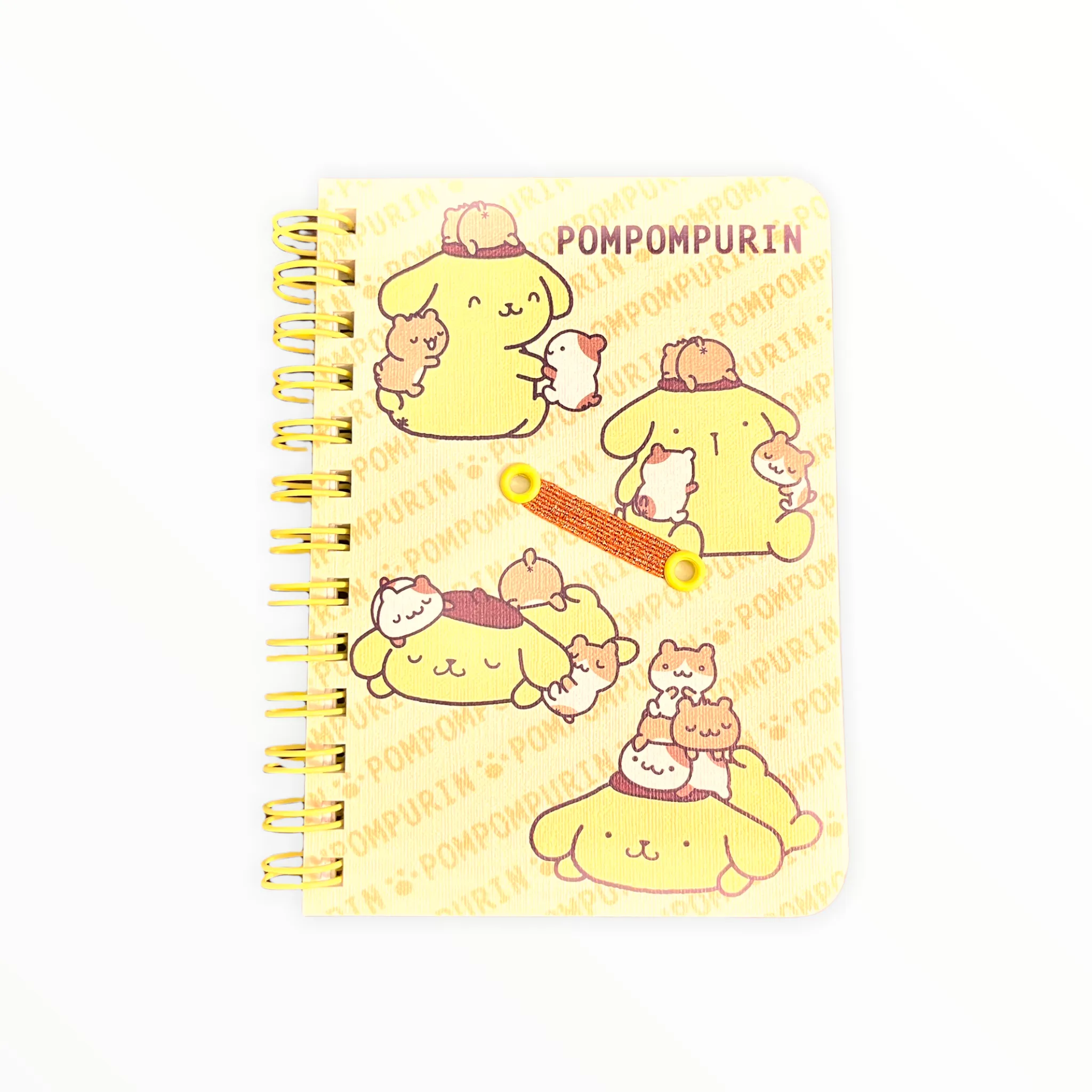 Sanrio Character B7 Spiral Notebook with Pen Holder (Passport size)