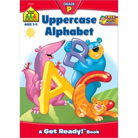 School Zone - Uppercase Alphabet A Get Ready! Preschool