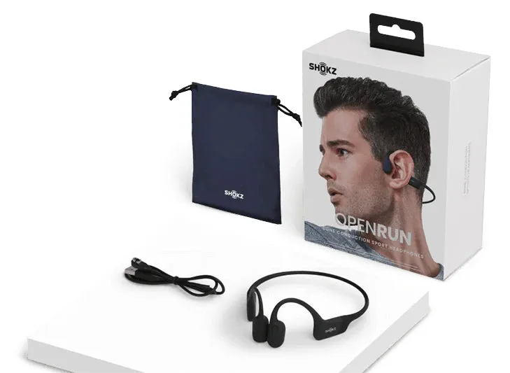 Shokz OpenRun Headphones Black