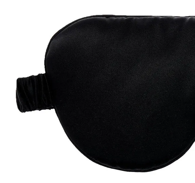 Silk Sleep Eye Mask Black