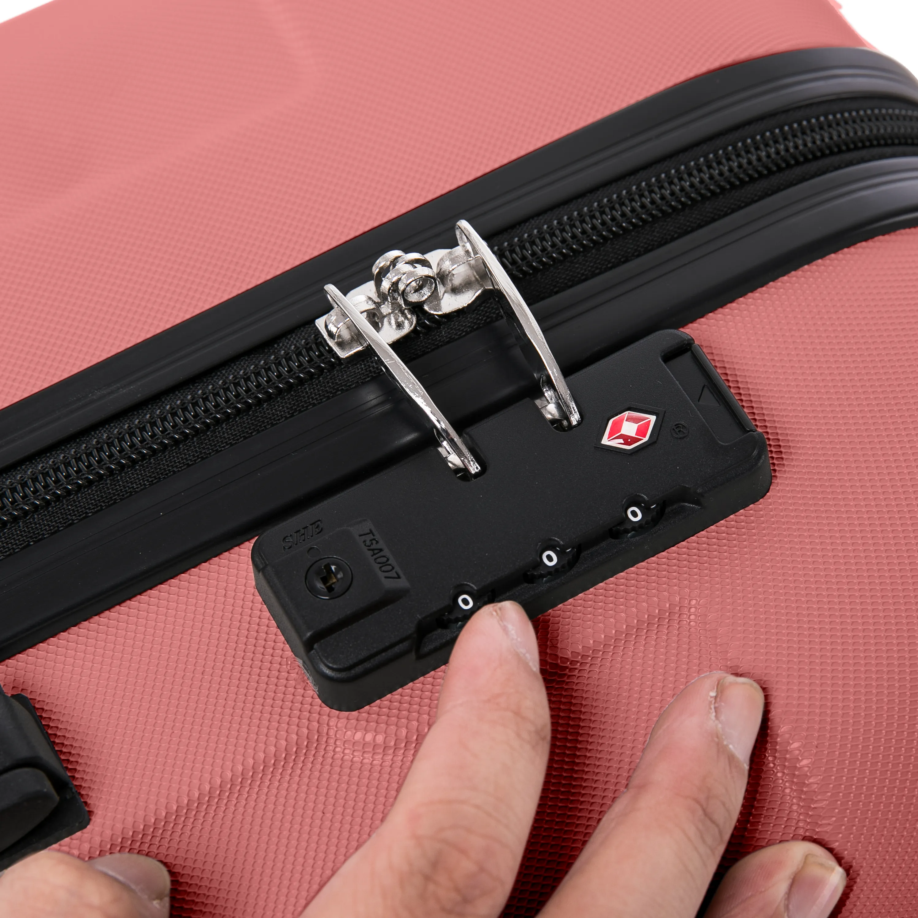 Skywander 20" Cabin Suitcase in Rose Gold