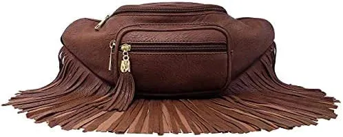 Southwest Fringed Fanny Sling Waist Bag