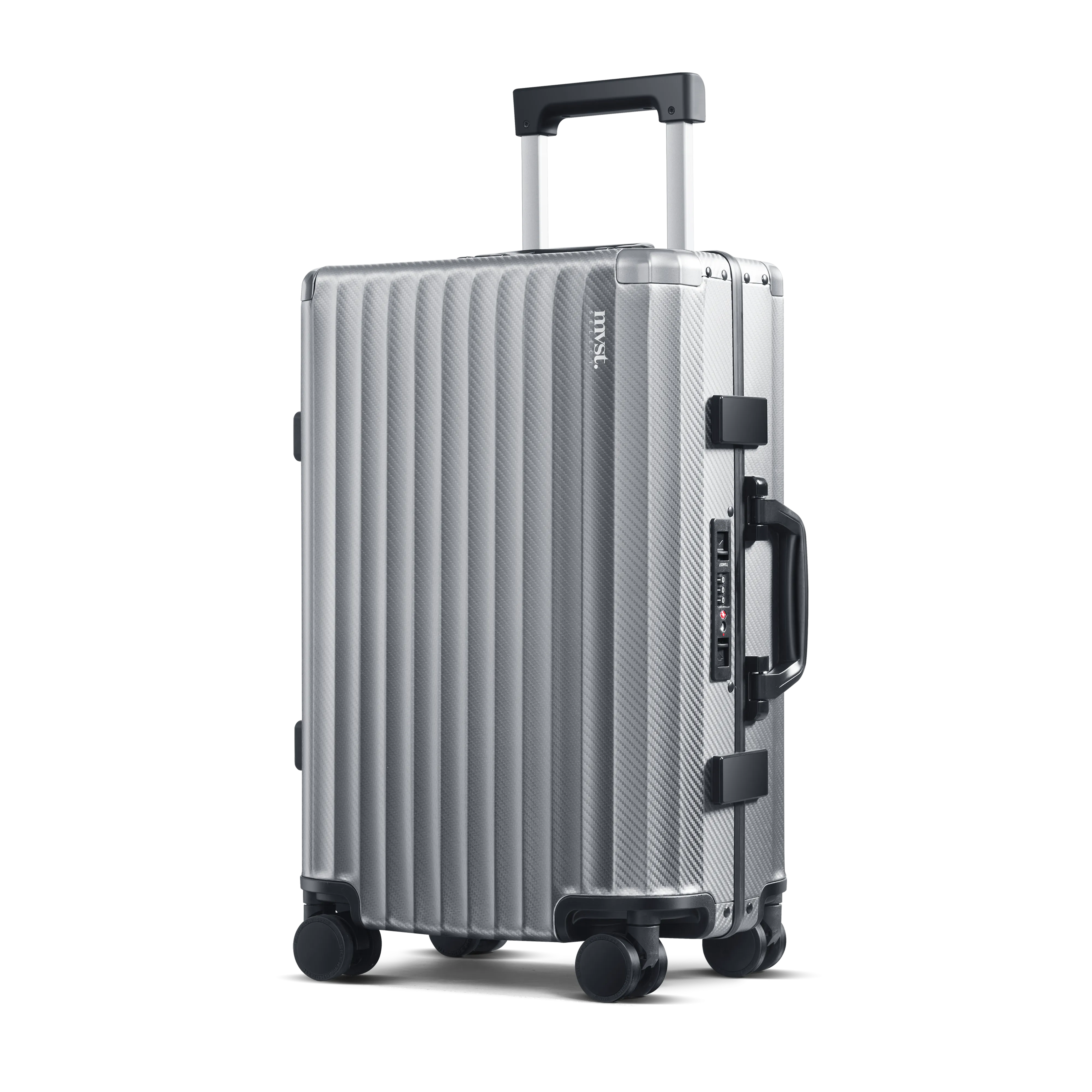 SPACE Aluminum Suitcase Gunmetal