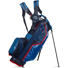 Sun Mountain H2NO 14-Way Waterproof Stand Bag - Navy/Cobalt/Red